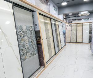 Tiles in Thirupathi shop